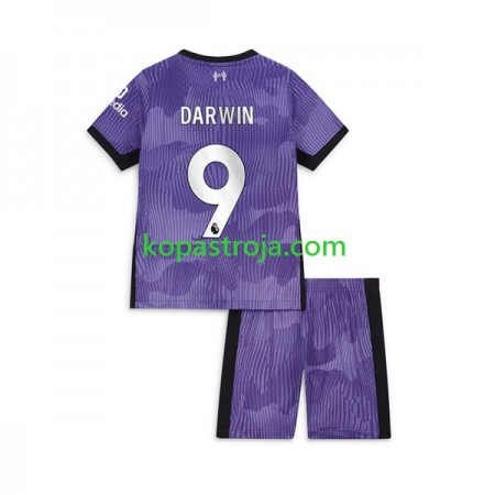 Billiga Fotbollströjor Liverpool Darwin Nunez 9 Barn Tredje tröja 2023/24 Kortärmad